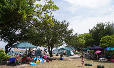 周防大島町青少年旅行村（逗子ヶ浜キャンプ場）