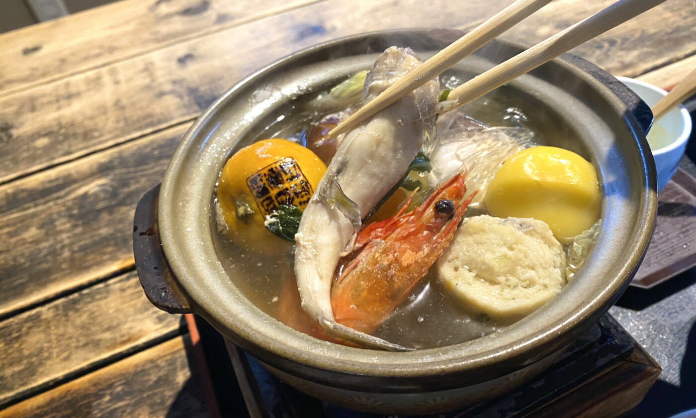 秋も深まり「みかん小鍋」がオススメです