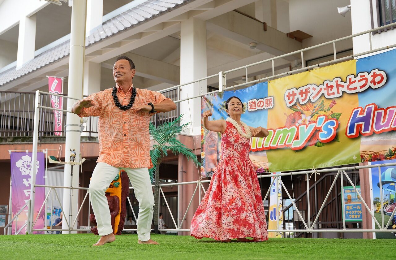 【今月のTommy’s HULA】10/25（土）13:00より道の駅サザンセトとうわで開催