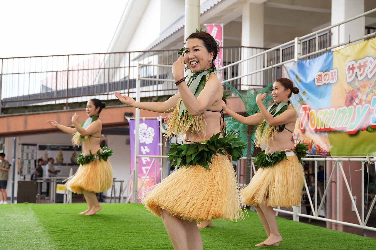 今月のTommy's HULA】10/25（土）13:00より道の駅サザンセトとうわで