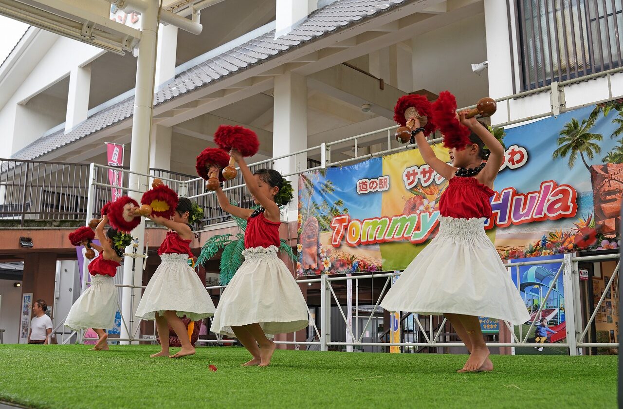 【今月のTommy’s HULA】10/25（土）13:00より道の駅サザンセトとうわで開催