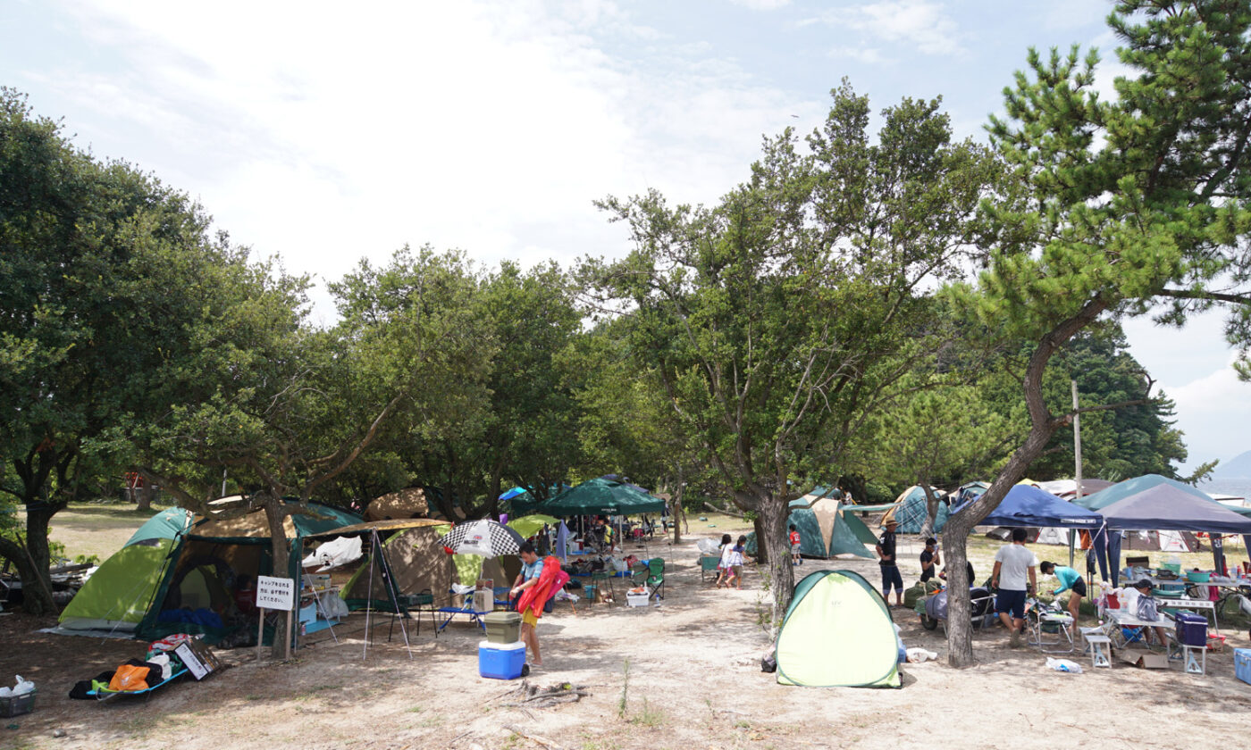 周防大島町青少年旅行村（逗子ヶ浜キャンプ場）