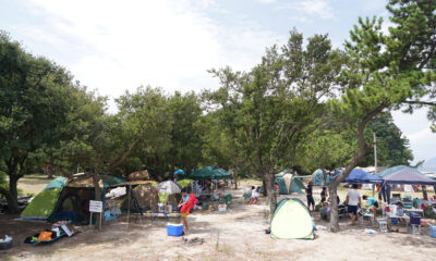 周防大島町青少年旅行村（逗子ヶ浜キャンプ場）