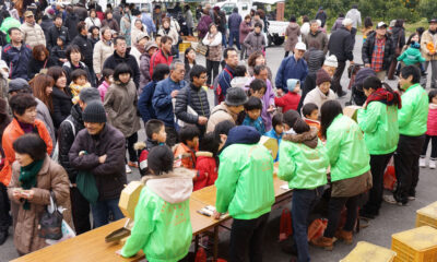 祝！第20回　周防大島まるかじり「紅白餅合戦」