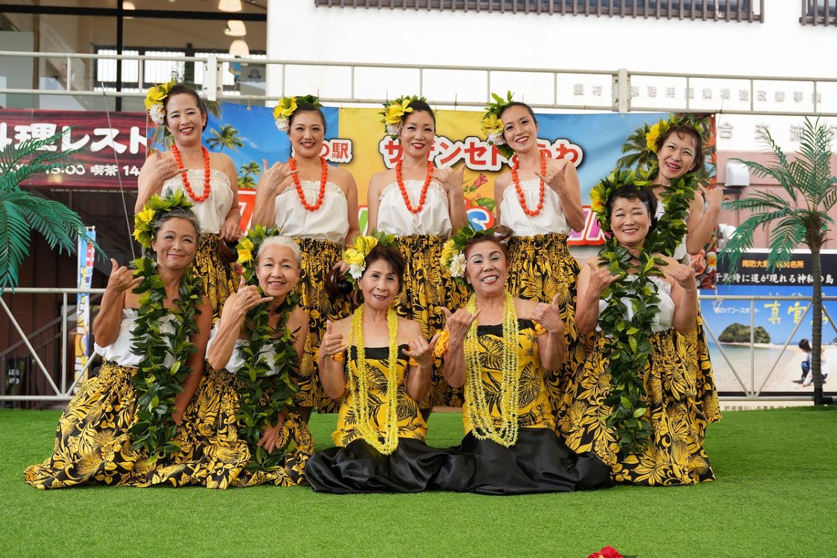 【今月のTommy’s HULA】10/25（土）13:00より道の駅サザンセトとうわで開催