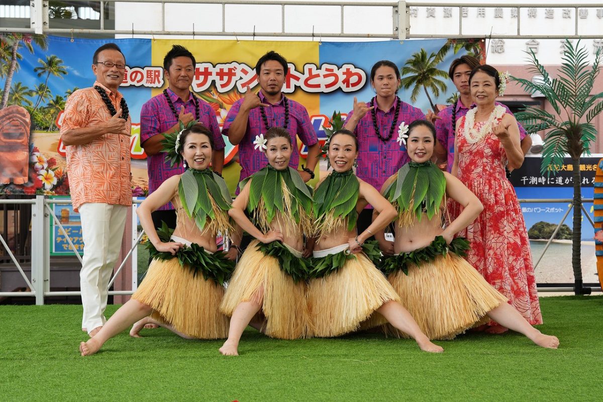 【今月のTommy’s HULA】10/25（土）13:00より道の駅サザンセトとうわで開催
