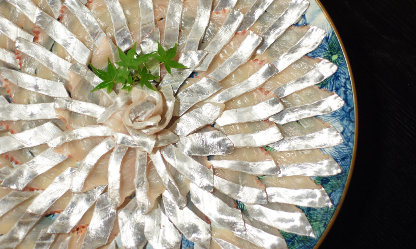 太刀魚の鏡盛り