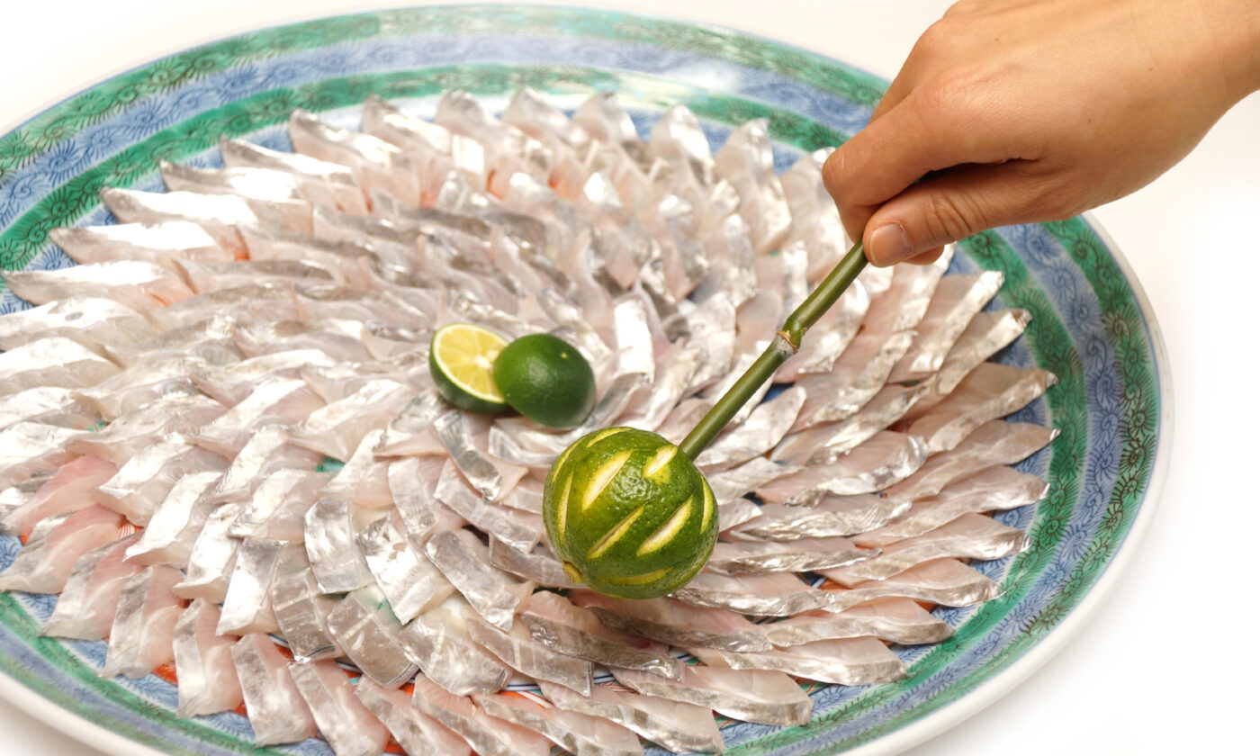 12/17（水）放送のNHK山口放送局「情報維新やまぐち」に太刀魚の鏡盛りが登場！