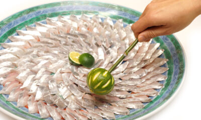 12/17（水）放送のNHK山口放送局「情報維新やまぐち」に太刀魚の鏡盛りが登場！