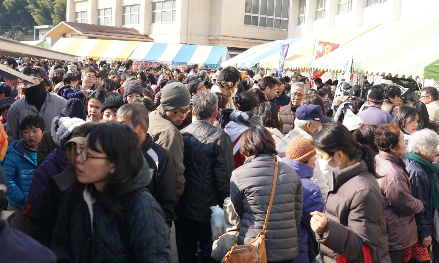 祝！第20回　周防大島まるかじり「紅白餅合戦」
