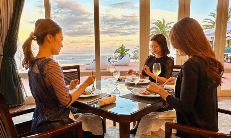 創作フランス料理のフルコース