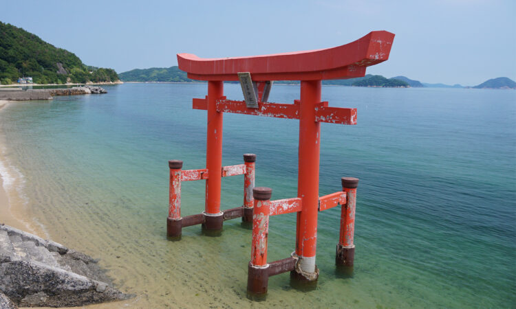 厳島神社の鳥居