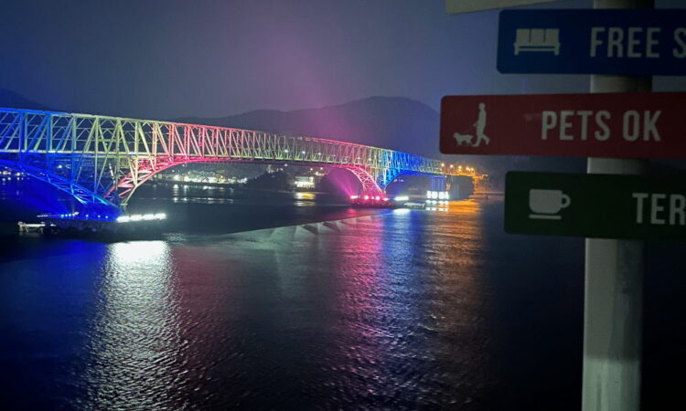 2026年4月より「大島大橋」をカラフルにライトアップ！