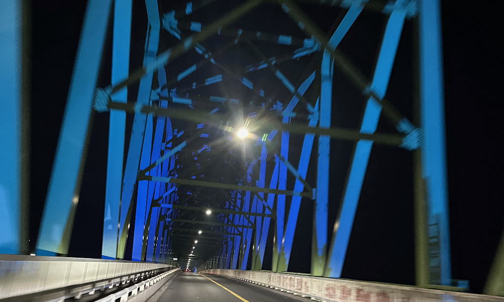 2026年4月より「大島大橋」をカラフルにライトアップ！