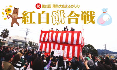 周防大島まるかじり「紅白餅合戦」の開催日程が決定！