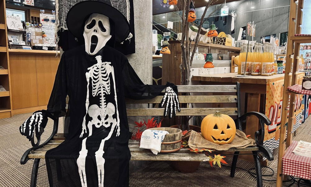 【竜崎温泉】おばけカボチャ重量当てクイズ【ハロウィン】