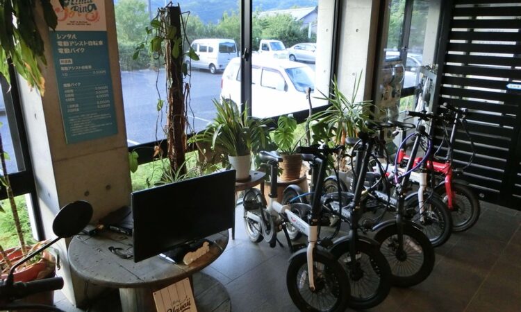 竜崎温泉　レンタサイクル